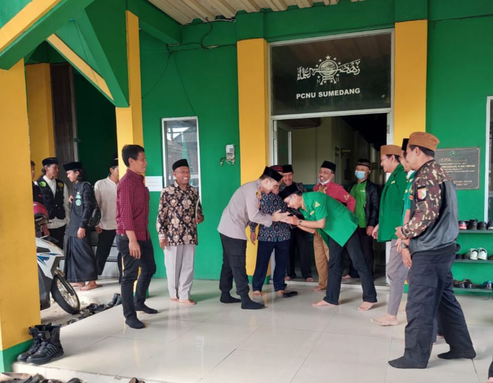 kapolres Sumedang Saat kunjungan ke PC NU