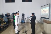 Sarka S.IP., M.Si Resmi Dilantik Sebagai Penjabat Kuwu Desa Jatibarang Baru
/Dok Kamal