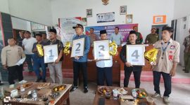 Empat Calon Kuwu Desa Purwajaya 1.H Dulata, 2.H Mino, 3.Tamir dan 4.Anwarudin