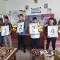 Empat Calon Kuwu Desa Purwajaya 1.H Dulata, 2.H Mino, 3.Tamir dan 4.Anwarudin